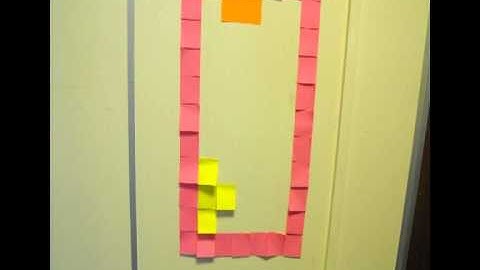 Tetris Stop Motion Animation