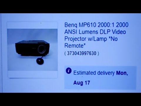 Why I brought a Benq MP610