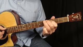 Video thumbnail of ""Terra Beata" Blueridge BR40 - CTE Tenor Guitar"