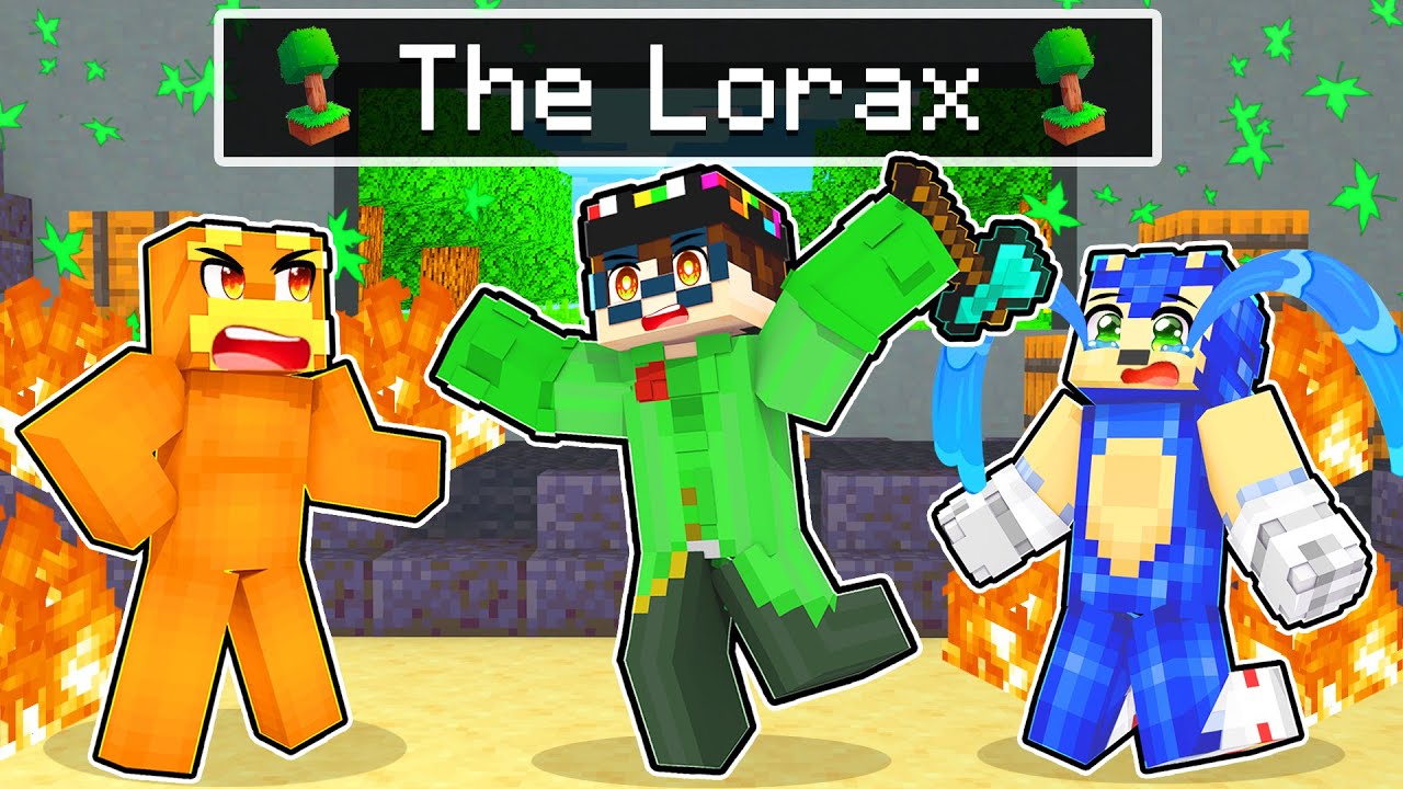 DR. SUESS THE LORAX! [60] | Sonic Survival Adventures | Minecraft