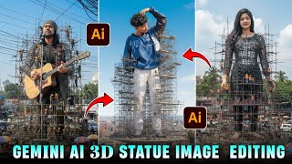 Instagram Viral Gemini Ai 3D Statue Image Generate prompt | Viral 3D Model Photo Editing Prompt
