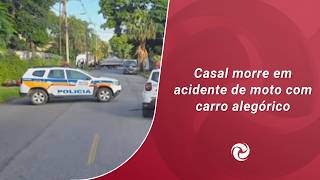 Couple dies in motorcycle accident with parade float.