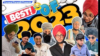 Best Of 2023😂 || Top Comedy Videos || Purewal Paramjit