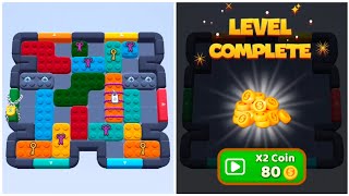Color block jam Level 519 very hard level Walkthrough Solution 