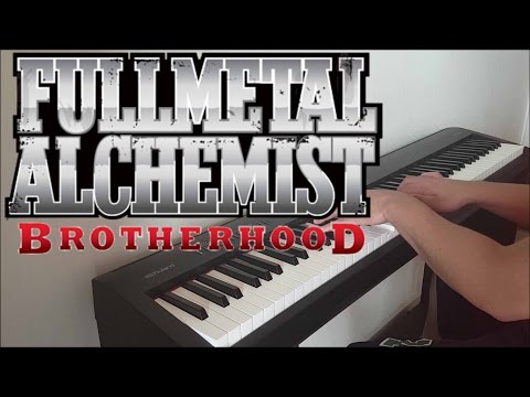 Fullmetal Alchemist Brotherhood Ending 3 - "Tsunaida Te" (Piano w/ Lyrics)