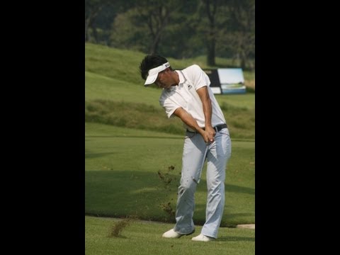 ヒッターのドローボール・フェードボール・ブロックショットデモ