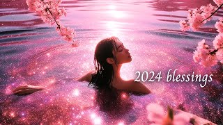 2024 New Year Blessings! UNISEX Meditation Affirmations LOA Manifestation Tools