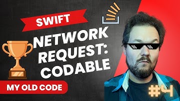 Network request #2: Codable | Swift | My old code on StackOverflow #4
