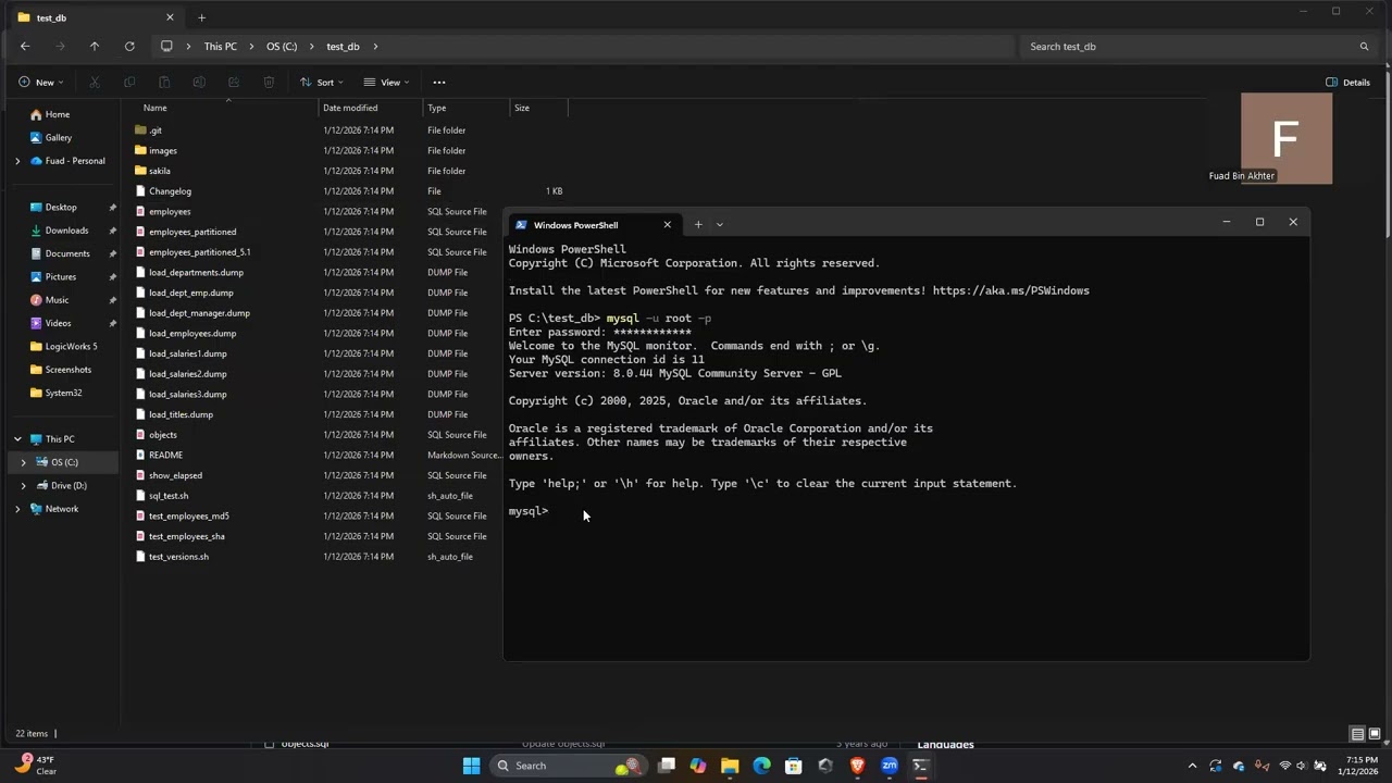 How to install MySQL with a relational database - Kazi Akhter