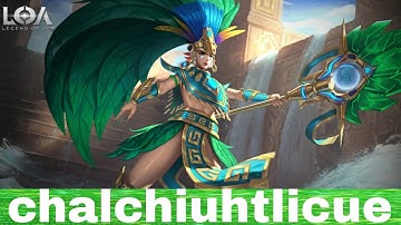 Chalchiuhtlicue Damage Build & Ga / Legend of Ace /Android/ios