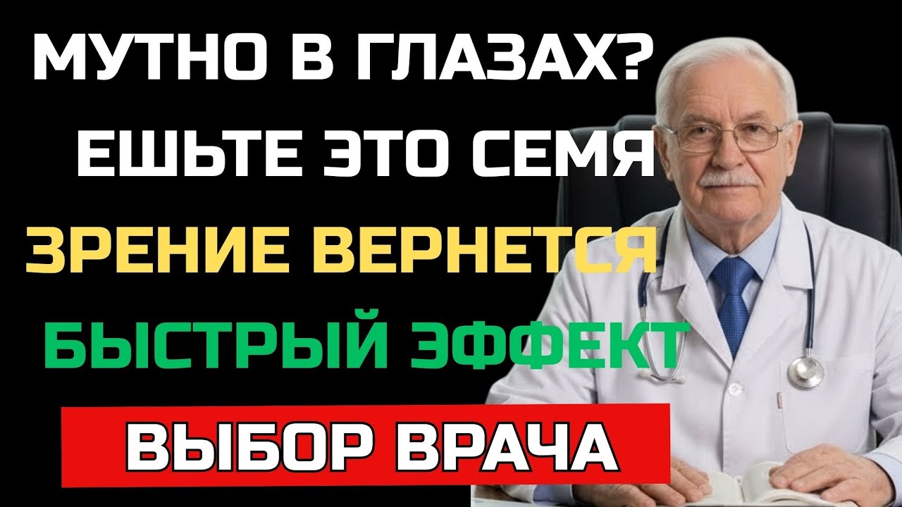 3 семени для глаз: ешьте их каждый день для защиты сетчатки |ЗДОРОВЬЕ ПОЖИЛЫХ