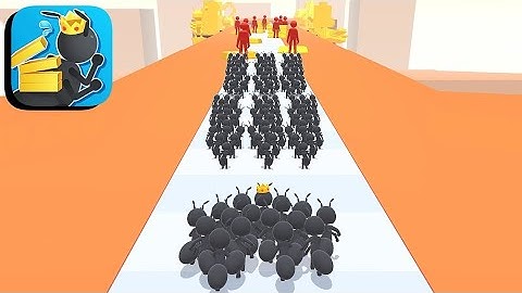 Tiny Run 3D Gameplay Walkthrough Android,ios #gameplay #mobilegame #tinyrun #tinyrun3d #games #ants