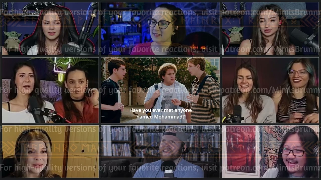 "I Am McLovin" Scene Mashup Reaction | Superbad