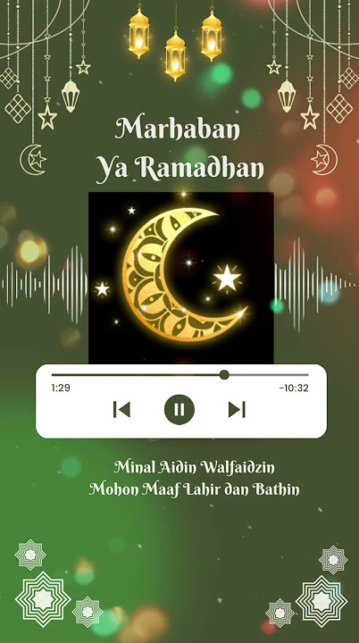 Template Ramadhan|| Ramadhan Tiba- Opick