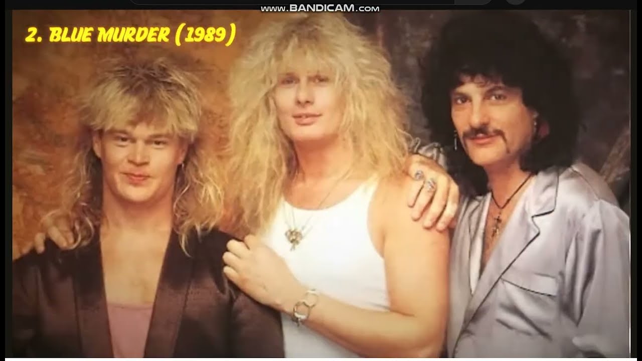 BLUE MURDER: CD s.t, 1st, debut 1989. Whitesnake, Tygers of Pan