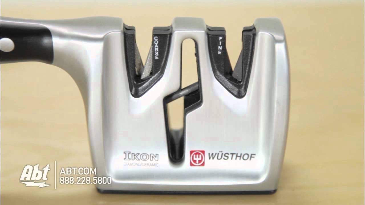 How To Use a Wusthof Knife Sharpener YouTube