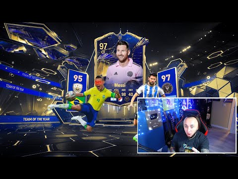 видео: TOTY МЕССИ и TOTY РОНАЛДО в ОДНОМ ПАКЕ! FIFA 24