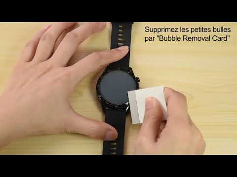 Guide pour installer un écran de protection sur votre montre connectée