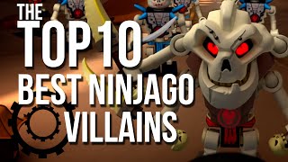 The Top 10 Ninjago Villains