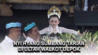 NYI HYANG SUMBANG TARIAN DI ULTAH WALI KOTA DEPOK