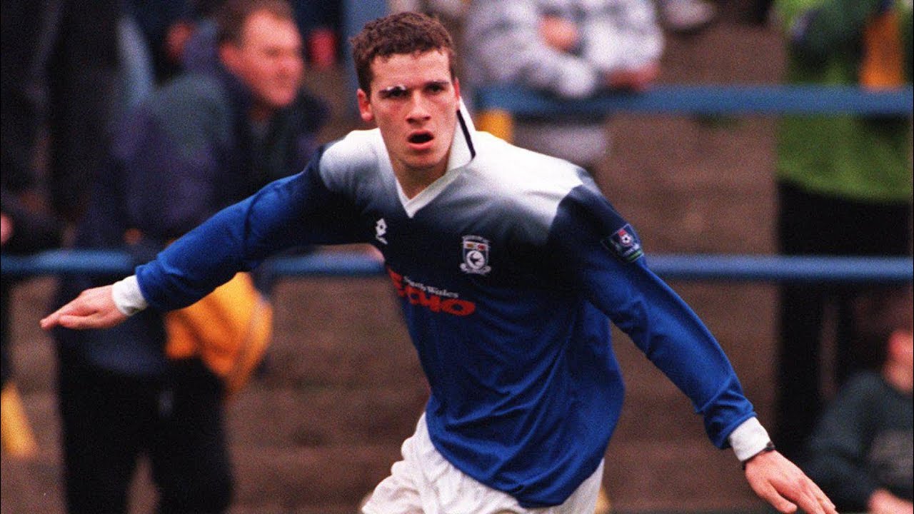 Simon Haworth: Playing for hometown club Cardiff City