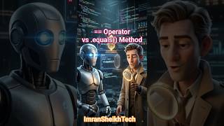 == Operator vs .equals() | Java8 | Programming | #ai #java8 #techeducation #views #viral #short