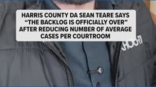 Harris County criminal case backlog reduced