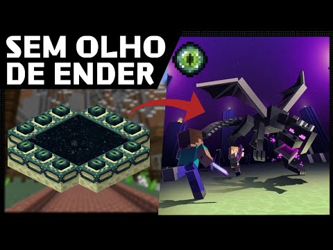 Como encontrar o PORTAL DO FIM (SEM USAR OLHO DE ENDER) - Portal do End - Minecraft 1.17