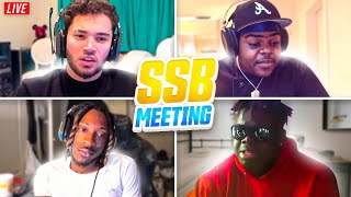 Adin Ross Hosts SSB Discord Meeting... *THE END?*