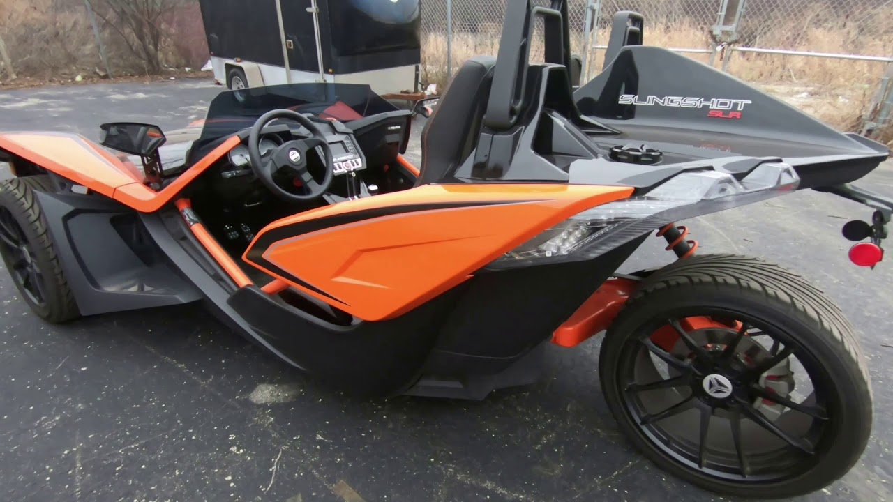 2017 Polaris Slingshot SLR Used 3Wheel Motorcycle For Sale
