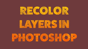 2 Ways to Recolor Art in Layered Photoshop Files