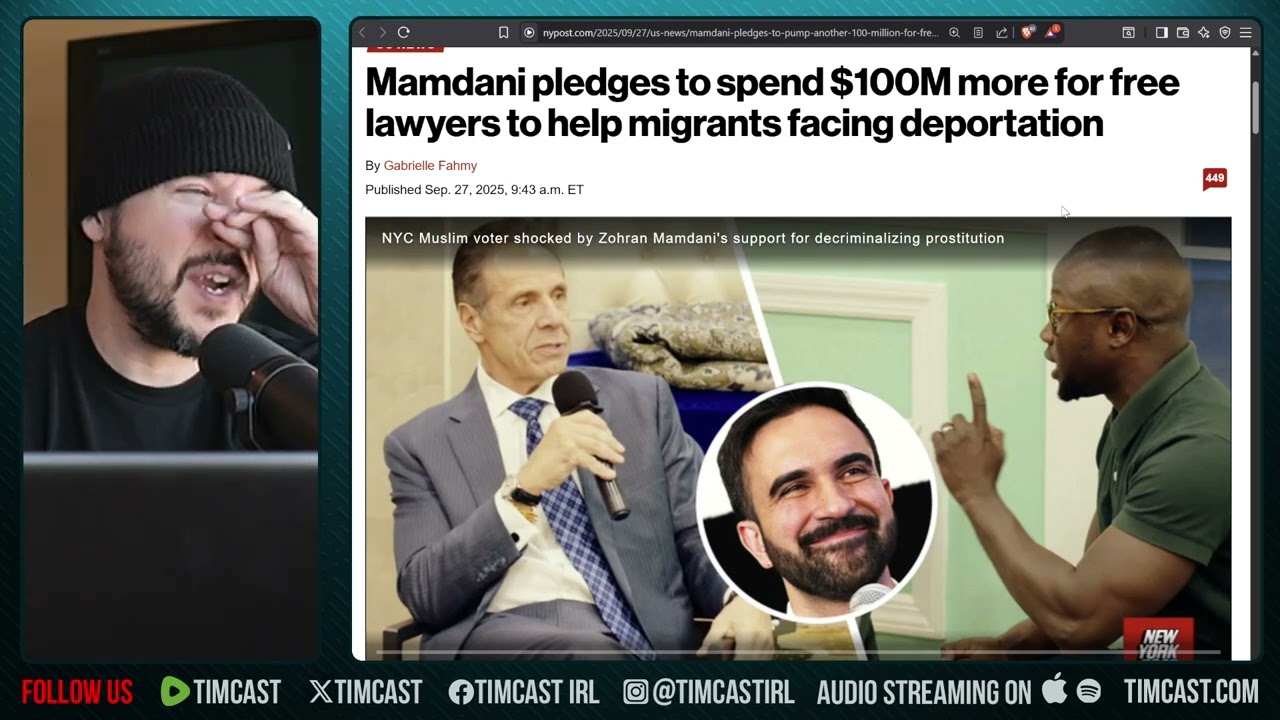 WAR! Democrat Vows To STEAL Tax Dollars To Fund Illegal Immigration, Trump Deploys FEDS | Tim Pool