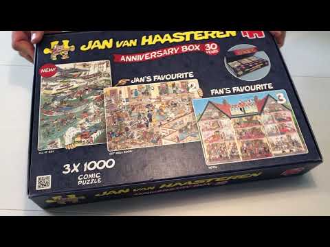 Jan van Haasteren box 30 years | Jan van Haasteren Jubilee box 30 Number: 19000 YouTube