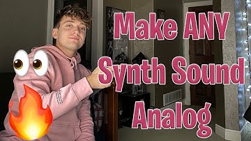 3 Ways To Make Any Synth Sound Analog 🎛 🎹