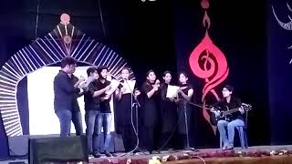 JSS students group song medley at MMC Samskriti college fest