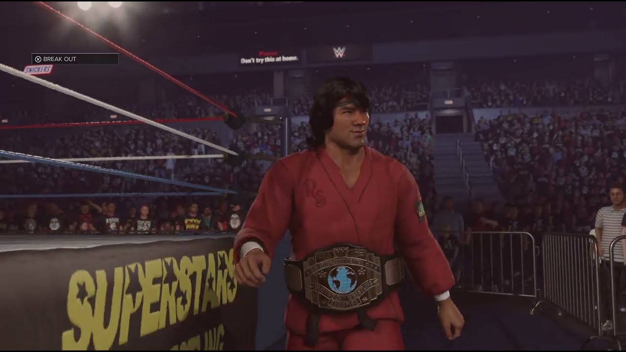 WWE 2K24 | Ricky The Dragon Steamboat(c) vs The Honky Tonk Man IC Title Match 