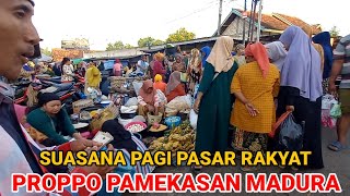 Vlog Madura Blusukan Ke Dalam Pasar Rakyat Panagguan Proppo Pamekasan