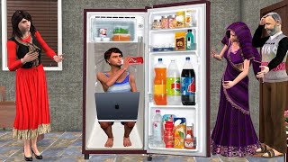 Lalchi Software Work from Home India is Not for Beginners Hindi Kahaniya Moral Stories Comedy Video screenshot 3