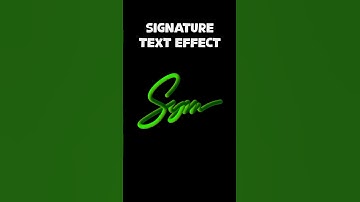 Adobe Illustrator Trick: From Simple to Stunning: 3D Signature Effect 🚀