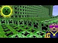 ЧТО БУДЕТ, ЕСЛИ ВЗОРВАТЬ  10 000 АТОМНЫХ КРИПЕРОВ | Моды на Minecraft 1.7.10 с Героном 02