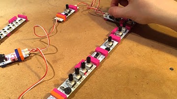 littleBits Synth Kit percussive noise jam