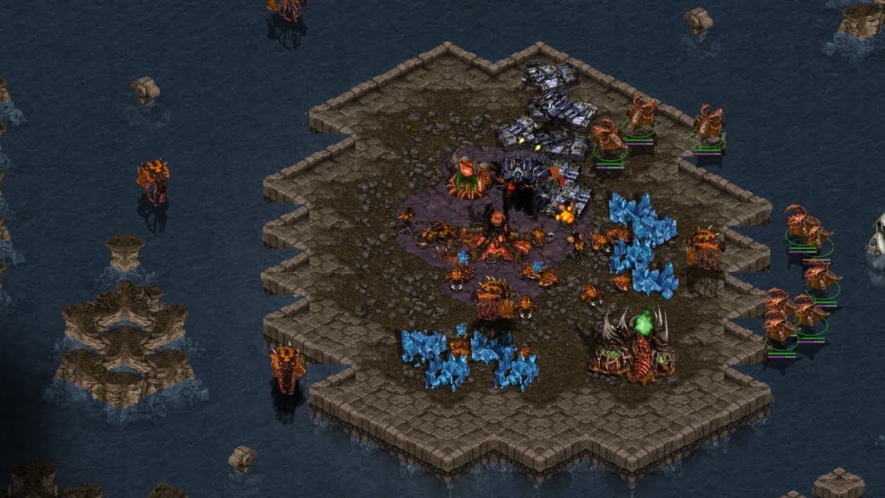 Once in a Lifetime - FlaSh vs Larva on Island Map