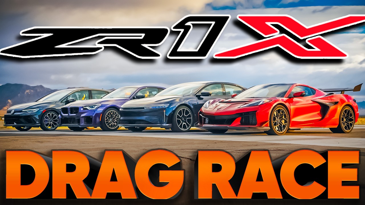 BangShift.com World's Quickest Car: Corvette ZR1X vs Sapphire vs