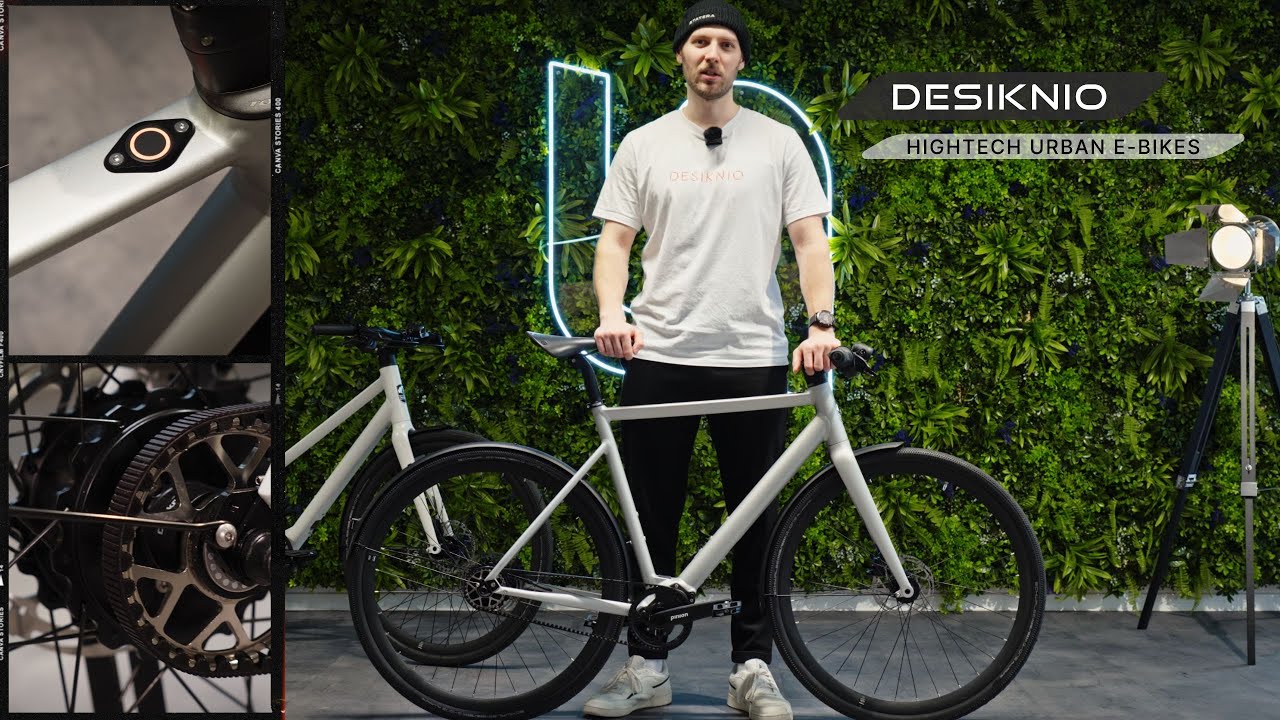 DESIKNIO Modelle mit Pinion-Getriebe | Extrem leichte Hightech Urban E-Bikes ⚡️