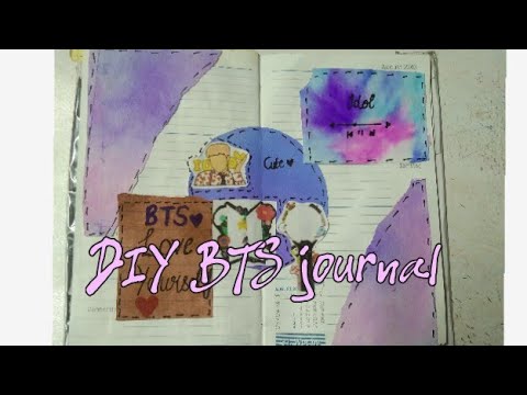 DIY BTS journal