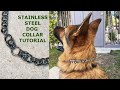 DIY Chain Collar for My Dog | Step by Step Tutorial