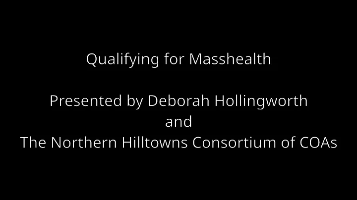 How to Qualify for Masshealth