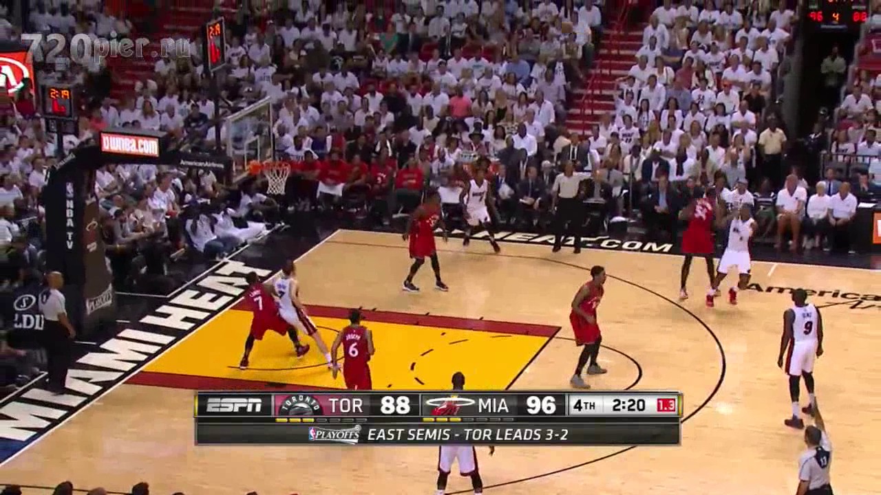 NBA, playoff 2016, Raptors vs. Heat, Round 2, Game 6, Move 66, Joe ...