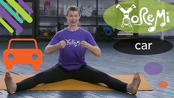 Car (Yoga Sequence) | Kids Yoga, Music and Mindfulness with Yo Re Mi