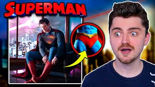 JAMES GUNN JUST DROPPED THE DCU SUPERMAN SUIT!!